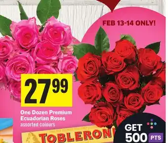 Foodland One Dozen Premium Ecuadorian Roses offer