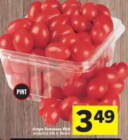 Foodland Grape Tomatoes offer