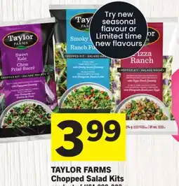 Foodland TAYLOR FARMS Chopped Salad Kits offer