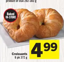 Foodland Croissants offer