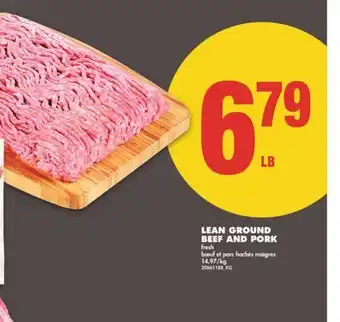 No Frills LEAN GROUND BEEF AND PORK offer