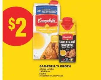 No Frills CAMPBELL'S BROTH offer