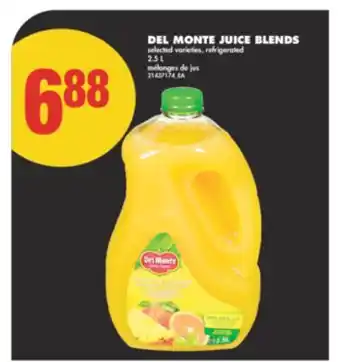 No Frills DEL MONTE JUICE BLENDS, 2.5 L offer