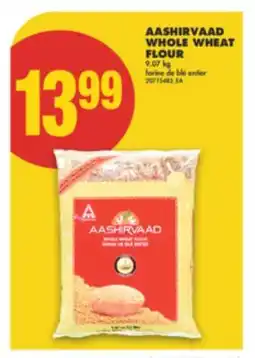 No Frills AASHIRVAAD WHOLE WHEAT FLOUR, 9.07 kg offer