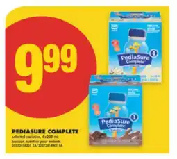 No Frills PEDIASURE COMPLETE 4x235 ML offer