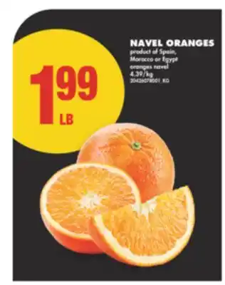 No Frills NAVEL ORANGES offer