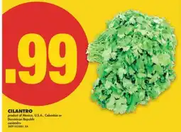 No Frills CILANTRO offer