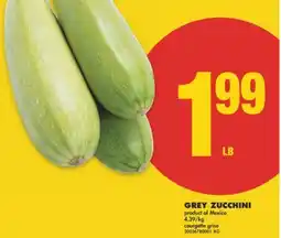 No Frills GREY ZUCCHINI offer