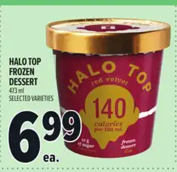 Metro HALO TOP FROZEN DESSERT offer