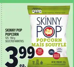 Metro SKINNY POP POPCORN offer