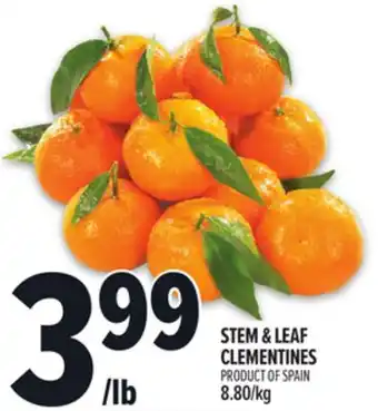 Metro STEM & LEAF CLEMENTINES offer