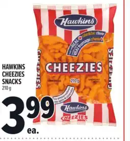 Metro HAWKINS CHEEZIES SNACKS offer