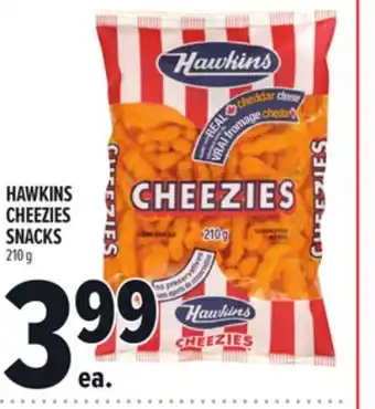 Metro HAWKINS CHEEZIES SNACKS offer