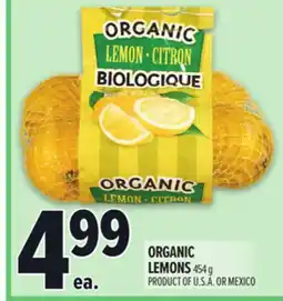 Metro ORGANIC LEMONS offer