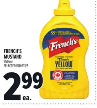 Metro FRENCH'S MUSTARD offer