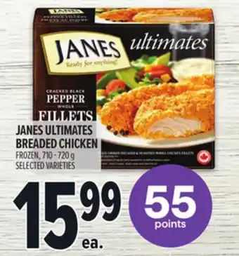 Metro JANES ULTIMATES BREADED CHICKEN offer