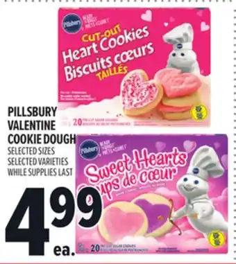 Metro PILLSBURY VALENTINE COOKIE DOUGH offer