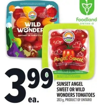 Metro SUNSET ANGEL SWEET OR WILD WONDERS TOMATOES offer