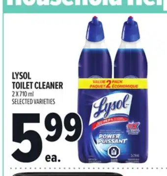 Metro LYSOL TOILET CLEANER offer