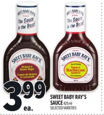 Metro SWEET BABY RAY'S SAUCE offer