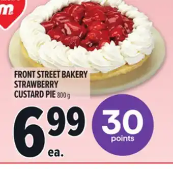 Metro FRONT STREET BAKERY STRAWBERRY CUSTARD PIE offer