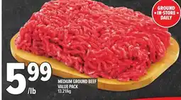 Metro MEDIUM GROUND BEEF VALUE PACK offer