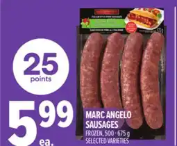 Metro MARC ANGELO SAUSAGES offer