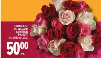 Metro LOVING ROSE OR ROSE AND CARNATION BOUQUET offer