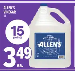 Metro ALLEN'S VINEGAR offer