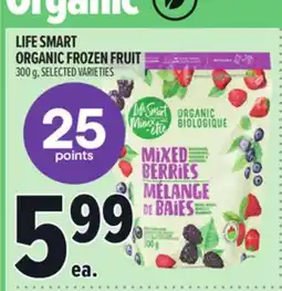 Metro LIFE SMART ORGANIC FROZEN FRUIT offer