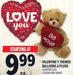 Metro VALENTINE'S THEMED BALLOONS & PLUSH offer