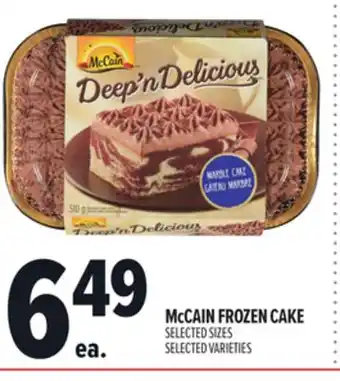 Metro MCCAIN FROZEN CAKE offer