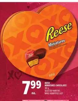 Metro REESE MINIATURES CHOCOLATES offer