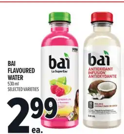 Metro BAI FLAVOURED WATER offer