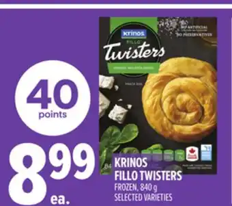 Metro KRINOS FILLO TWISTERS offer