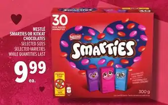 Metro NESTLÉ SMARTIES OR KITKAT CHOCOLATES offer