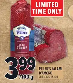 Metro PILLER'S SALAMI D'AMORE offer