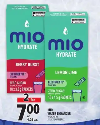 Metro MIO WATER ENHANCER offer