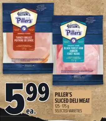 Metro PILLER'S SLICED DELI MEAT offer