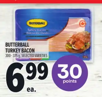 Metro BUTTERBALL TURKEY BACON offer