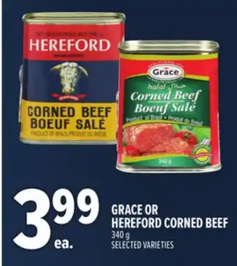 Metro GRACE OR HEREFORD CORNED BEEF offer