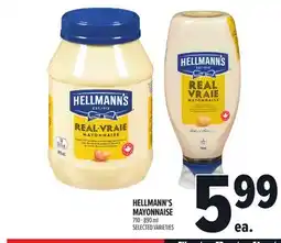 Metro HELLMANN'S MAYONNAISE offer