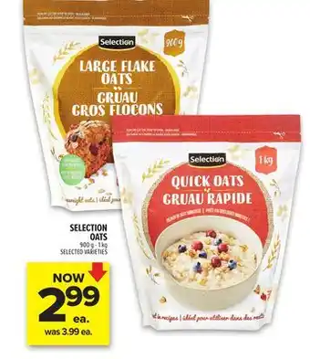 Metro NOW SELECTION OATS offer