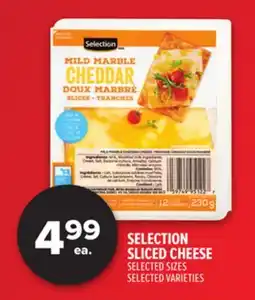 Metro SELECTION SLICED CHEESE offer