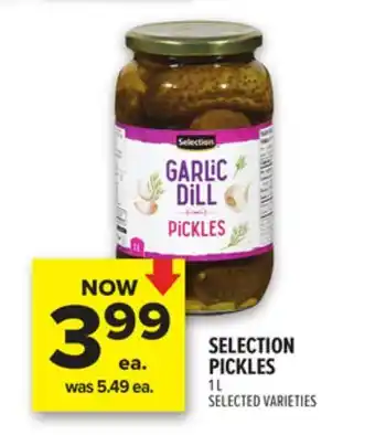 Metro SELECTION PICKLES offer