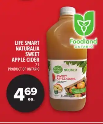 Metro LIFE SMART NATURALIA SWEET APPLE CIDER offer