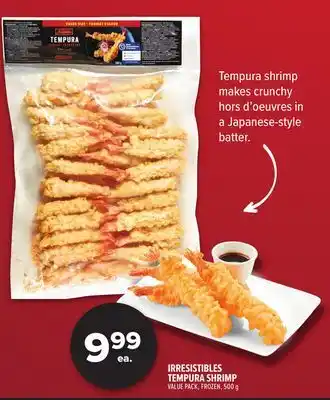 Metro IRRESISTIBLES TEMPURA SHRIMP offer