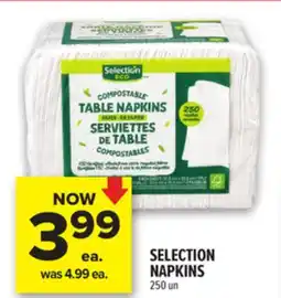 Metro SELECTION NAPKINS offer