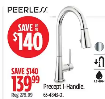 Canadian Tire PEERLESS Precept 1-Handle offer