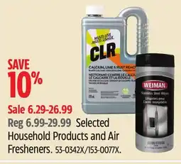 Canadian Tire Selected Household Products and Air Fresheners offer